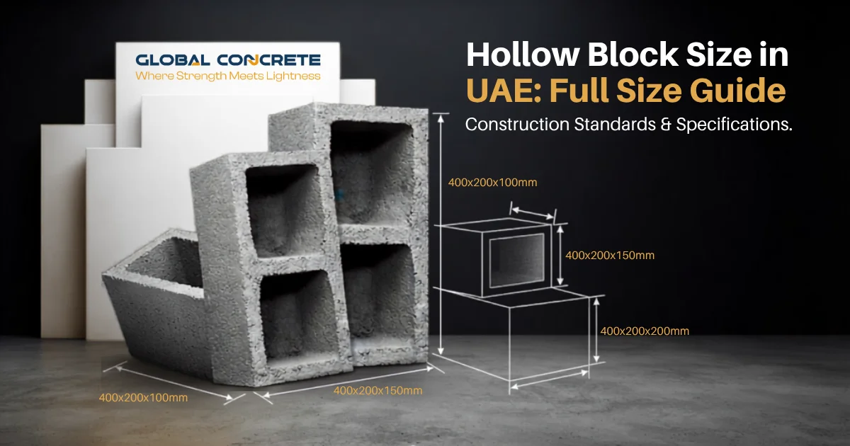 Hollow Block Size in UAE